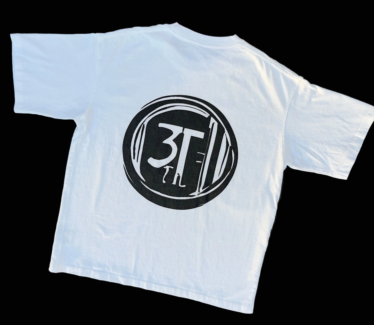 3T Vintage Washed Over-Sized Shirt - White