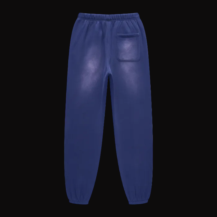 Monkey Washed Pants - Royal Blue