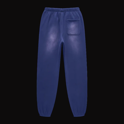 Monkey Washed Pants - Royal Blue
