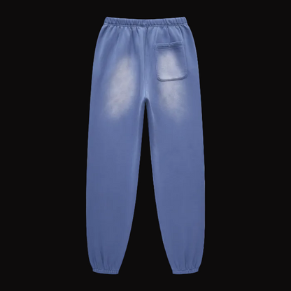 Monkey Washed Pants- Denim Blue