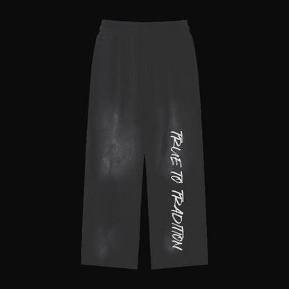3T Monkey Washed Sweatpants - Loose Fit