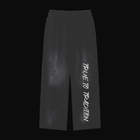 3T Monkey Washed Sweatpants - Loose Fit
