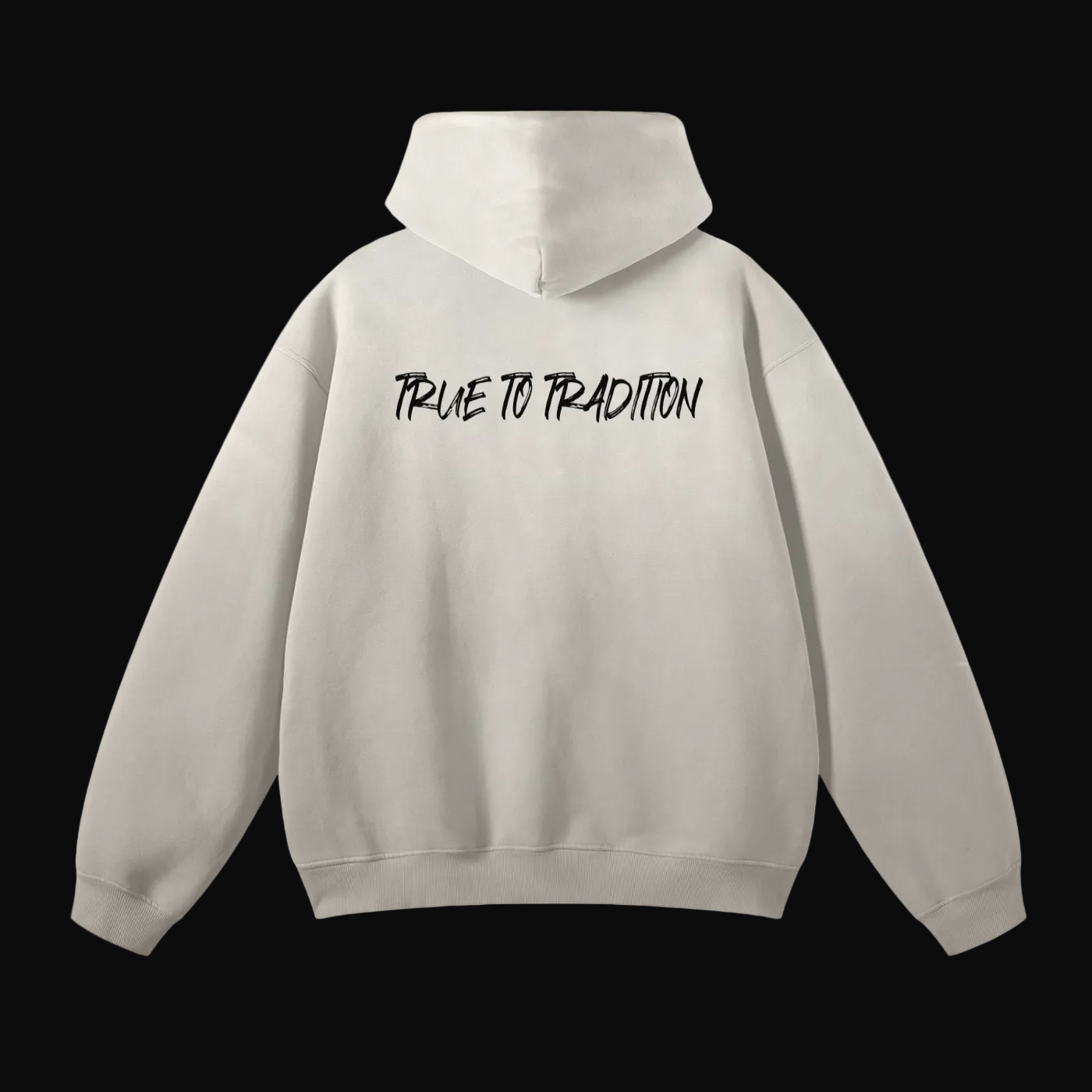 Monkey Washed Hoodie - Beige