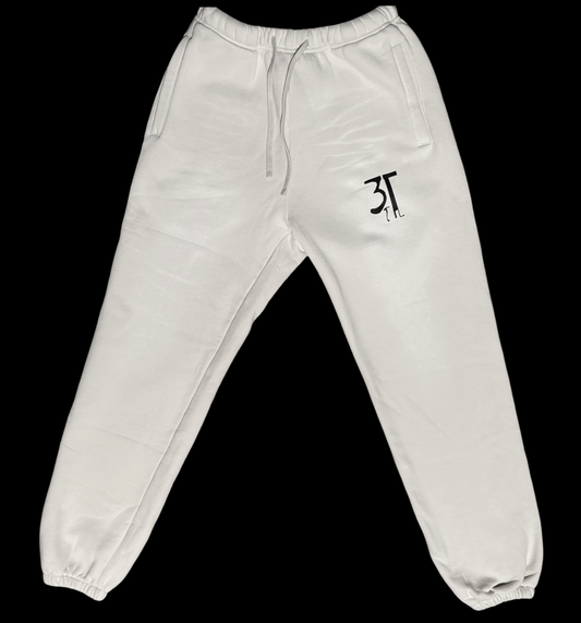 Monkey Washed Pants - White