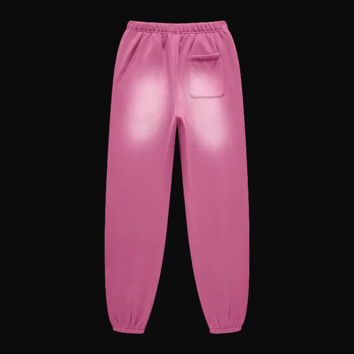 Monkey Washed Pants - Rose Pink