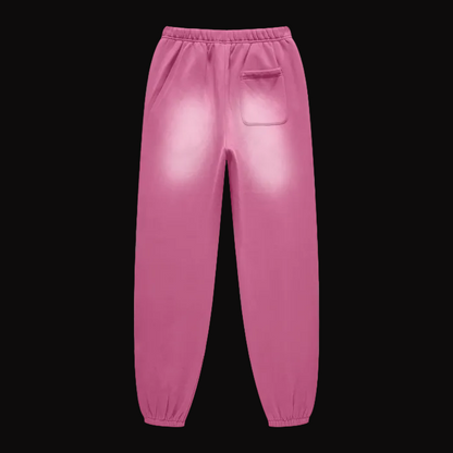 Monkey Washed Pants - Rose Pink